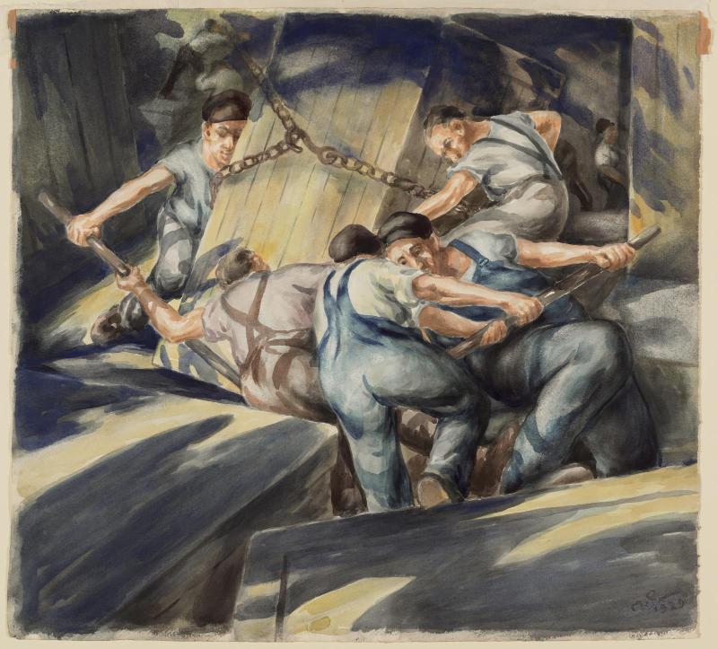 Stevedores in the Hold