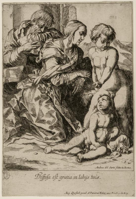 Virgin Kneeling before the Christ Child (with the Infant St. John the Baptist)