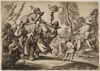 Diana and Minerva Fleeing at the Approach of Bacchus