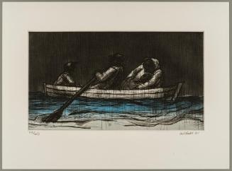 The Richard Wright Suite, Plate 1: Journey of the Mann Family