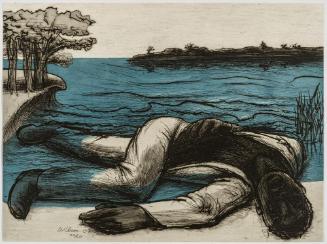 The Richard Wright Suite, Plate 6: Death of Mann