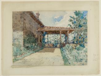 Entrance to the Villa Cernitoio