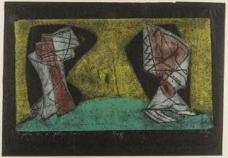 Figures in a Yellow Room