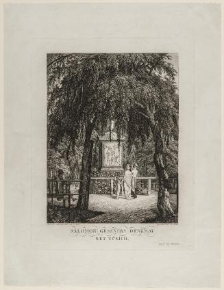 Monument to Salomon Gessner near Zurich	