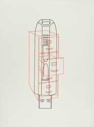 Then and Now, Plate 4: Filing cabinet / Memory stick