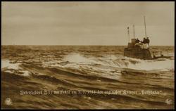 Unterseeboot  U21 versenkte am 5.9.1914 den englischen Kreuzer "Pathfinder"