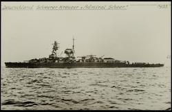 Deutschland Schwerer Kreuzer "Admiral Scheer." 1933.