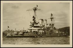 Linienschiff "Schleswig Holstein" 13,200 T. 18 Kn. 126x22.2x7.7m. Besatz. 725