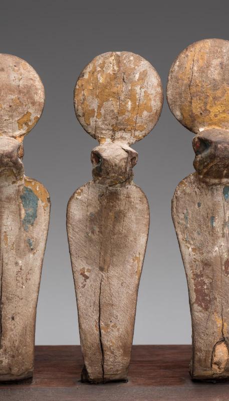 Uraeus statuette from a frieze