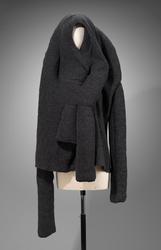 Runway Look 4: Octopus Arms, tights, black shoes with grommets.