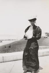 Mary Van Der Zee with Camera