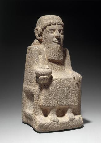 Seated man