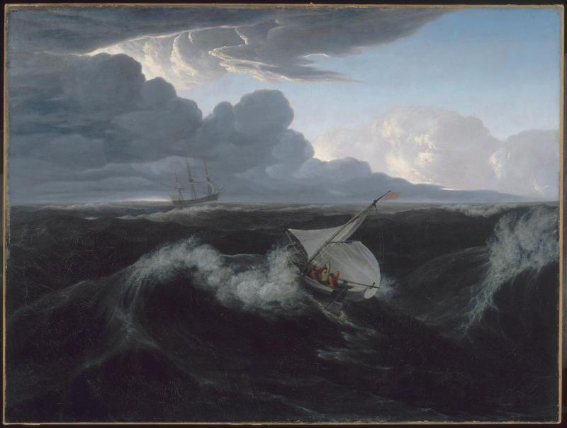 Rising of a Thunderstorm at Sea