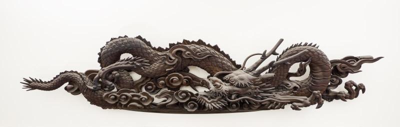 Dragon and clouds