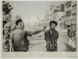 Nguyen Ngoc Loam, the national police chief of South Vietnam, executed a Vietcong fighter, Nguyen Van Lem, in Saigon on Feb. 1, 1968