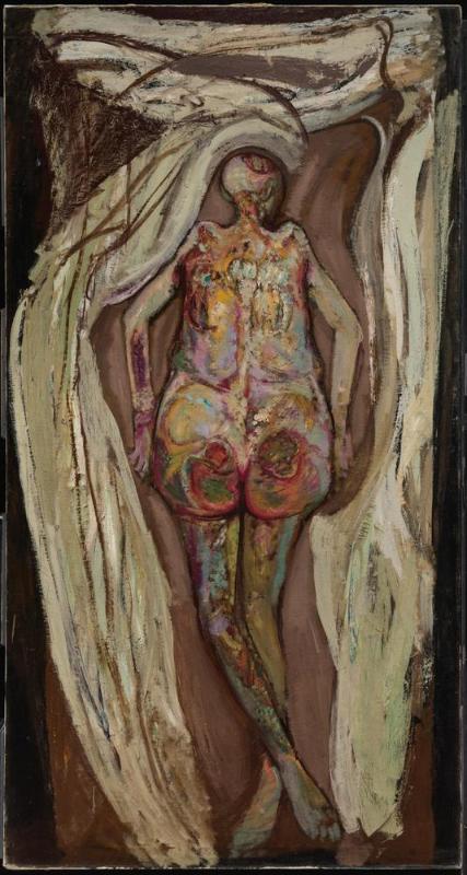 Female Corpse, Back View