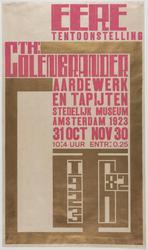 Eere Tentoonstelling Th. Colenbrander. Aardewerk en Tapijten