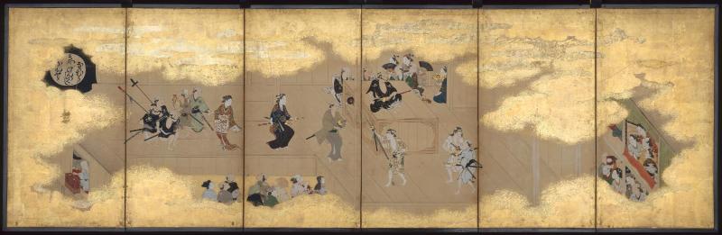 Inside and Outside the Nakamura Kabuki Theater