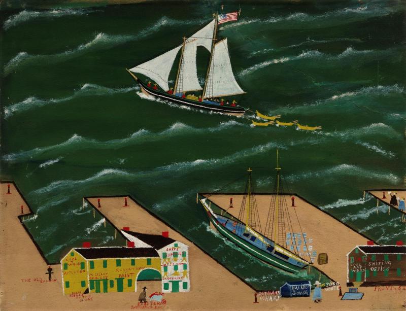 Fishermen Leaving for the Grand Banks