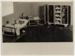 Advertising image (Dolls with furniture)