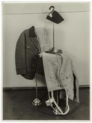 Advertising image (Man's outfit with suspenders)