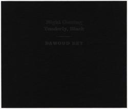 Portfolio case for the series Night Coming Tenderly, Black