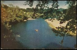 Russian River recreational region. Photographed near Guerneville, California, in the Redwood Empire.