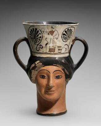 High-handled drinking cup (kantharos)