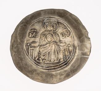 Aspron Trachy of Alexius I (Post-reform. Second Coinage)