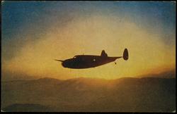 BOMBER AT SUNSET