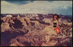 AMERICAN INDIAN AT GRAND CANYON