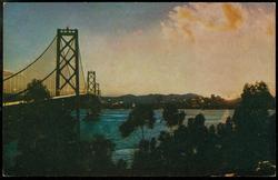 BAY BRIDGE AT NIGHT