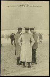 12. LUNÉVILLE 
Les Officers attachés au Zeppelin IV: Herrn Georg, Jacobi, Brandeis