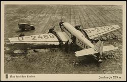 Aus deutschen Landen Junkers - Ju 52/3 m 
Motiv: Junkers - Ju 52/3 m in Tempelhof