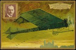 EXPERIENCES D'AVIATION DE L'AÉROPLANE ANTOINETTE 
HENRI DEMANEST PILOTE 10 AVRIL 1908