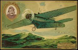 EXPERIENCES D'AVIATION DE ROBERT ESNAULT PELTERIE 1908
