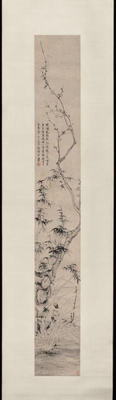 Three Friends: Plum, Bamboo, Orchid