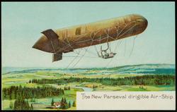 The New Parseval dirigible Air-Ship.