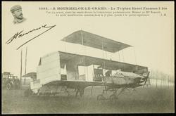 1094. - A MOURMELON-LE-GRAND. -Le Triplan Henri Farman 1 bis