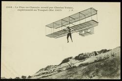 1046. - Le Planeaur Chanute monté par Charles Voisin, expérimenté au Touquet (Mai 1907)