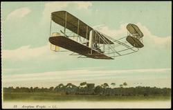 12  Aéroplane Wright.