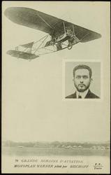 79  GRANDE SEMAINE D'AVIATION. MONOPLAN WERNER piloté par BISCHOFF