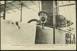 176. -Lieutenant Edmond Gobert, dit Dolger sur appareil Morane-Borel