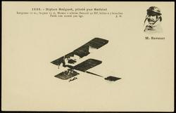 Biplan Bréguet, piloté par Bathiat