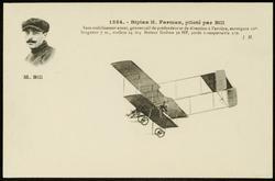 Biplan H. Farman, piloté par Bill