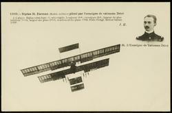 Biplan H. Farman (Modéle militaire) piloté par l'enseigne de vaisseau Dévé