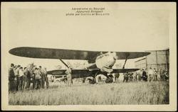 Aérodrome du Bourget - Appareil Bréguet - piloté par COSTES et BELLAUTE
