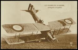 LES AVIONS DE LA GUERRE "Bréguet" en pylone.
