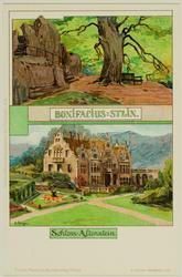 Bonifacius-Stein. Schloss-Altenstein