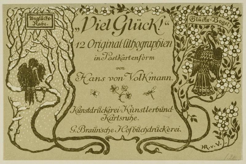 Envelope for the series Viel Glück!